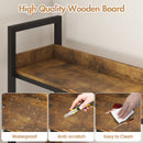 Advwin 5-Tier Corner Bookshelf Convertible L Shaped Bookcase (Pre-Order)