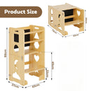 Advwin 3-in-1 Toddler Kitchen Step Stool Foldable