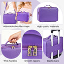 Advwin 15" Portable Makeup Case with LED Light Mirror