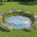 Advwin 20 Panels Metal Garden Fence Animal Barrier (Pre-Order)