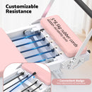 Advwin Foldable Pilates Reformer Machine with Wheels