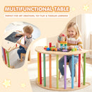 Advwin 5-in-1 Toddler Climbing Toys Learning Playset