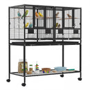 Advwin Bird Cage 2in1 Large Cage Wheel w/ Brake