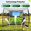 Advwin 10 x 8ft Golf Hitting Net with Target Cloth