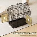 Advwin Heightened Double Door Dog Crate