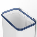 Advwin Kitchen Trash Can with Storage Rack White