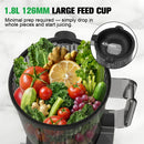 Advwin  Cold Press Juicer with Ice Cream Strainer