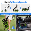 Advwin 4-Wheel Foldable Golf Cart w/ Storage