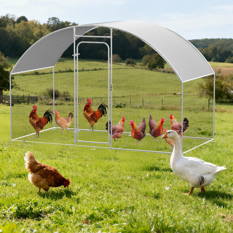 Advwin Outdooe Metal Chicken Coop