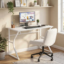 Advwin 120cm Computer Desk with 2 Cable Holes