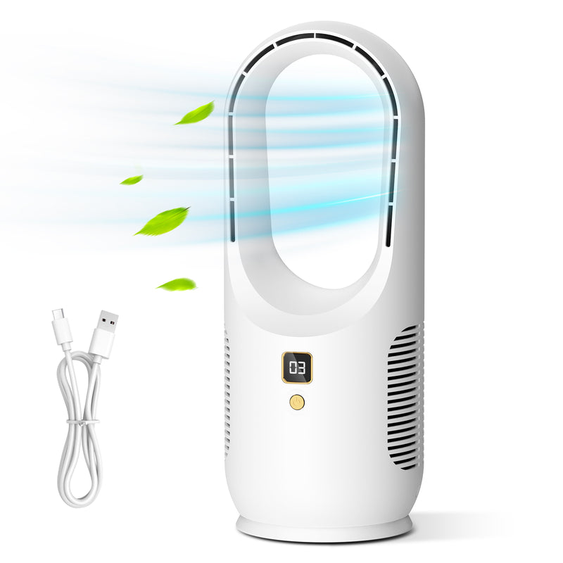 Advwin Desk Fan Portable Bladeless Fan