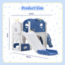Advwin 9 in 1 L-Shaped Toddler Slide Indoor Baby Slide