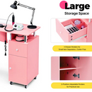 Advwin Manicure Table Nail Desk with Dust Collector