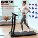 Advwin Electric Treadmill for Home w/Safety Key
