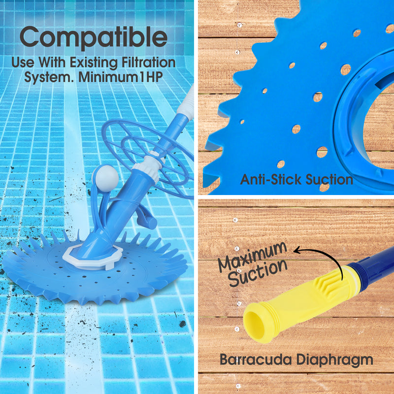 Advwin Swimming Pool Vacuum Cleaner Automatic
