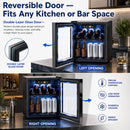 Advwin 36L Mini Beverage Cooler with Adjustable Temp