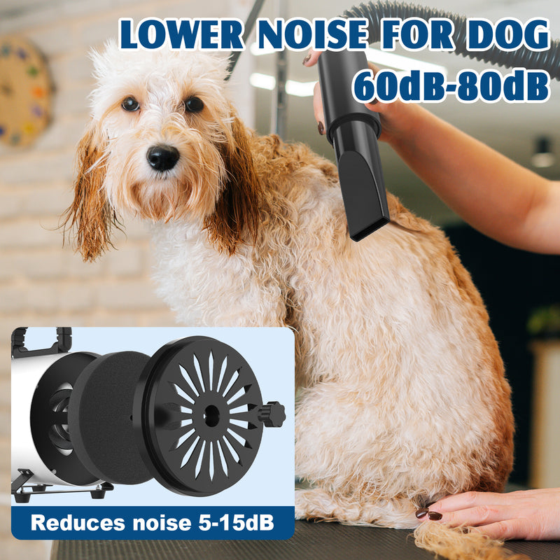 Advwin Dog Dryer 4 Different Nozzles