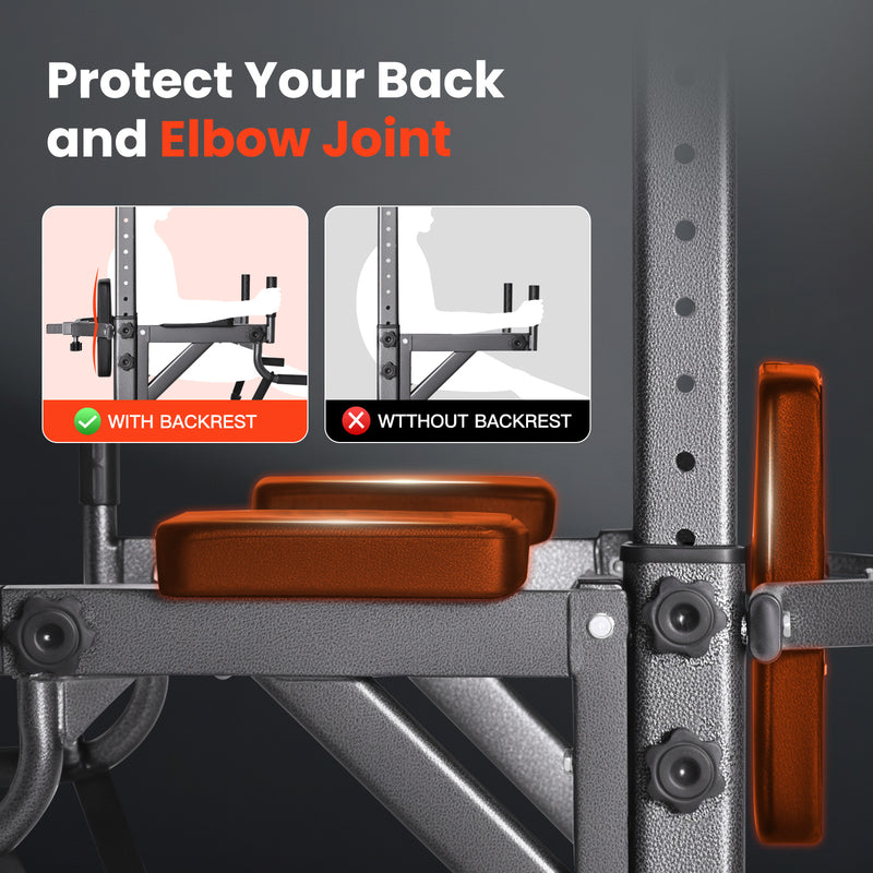 Advwin Pull Up Station Adjust Home Gym Power Tower