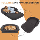 Advwin Foldable Human Dog Bed 2 in 1 Flexible Giant Bed