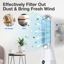 Advwin Electric Bladeless Tower Fan with Remote Control