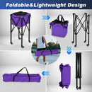 Advwin Foldable Tennis Ball Cart with Carry Bag