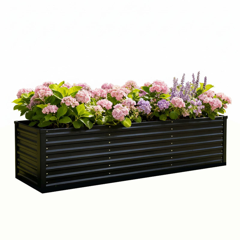 Advwin Raised Garden Bed Galvanised Steel Planter