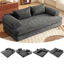 Advwin Folding Sofa Bed Convertible Floor Loveseat Sofa