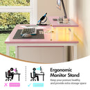 Advwin 120cm Reversible Gaming Desk for Home Office