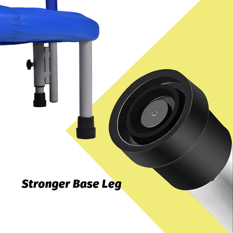 Advwin 36” Mini Trampoline Rebounder Handrail Foldable