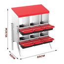 Advwin Chicken Nesting Box with Removable Tray
