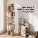 Advwin 5 Tier Rotating Bookshelf 360° Spinning Bookcase