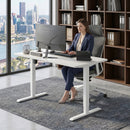 Advwin 133x60cm Electric Standing Desk Height Adjustable