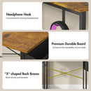 Advwin 80cm Computer Desk w/ Adjustable Monitor Stand