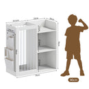 Advwin 3-Tier Kids Bookshelf & Toy Storage Organiser