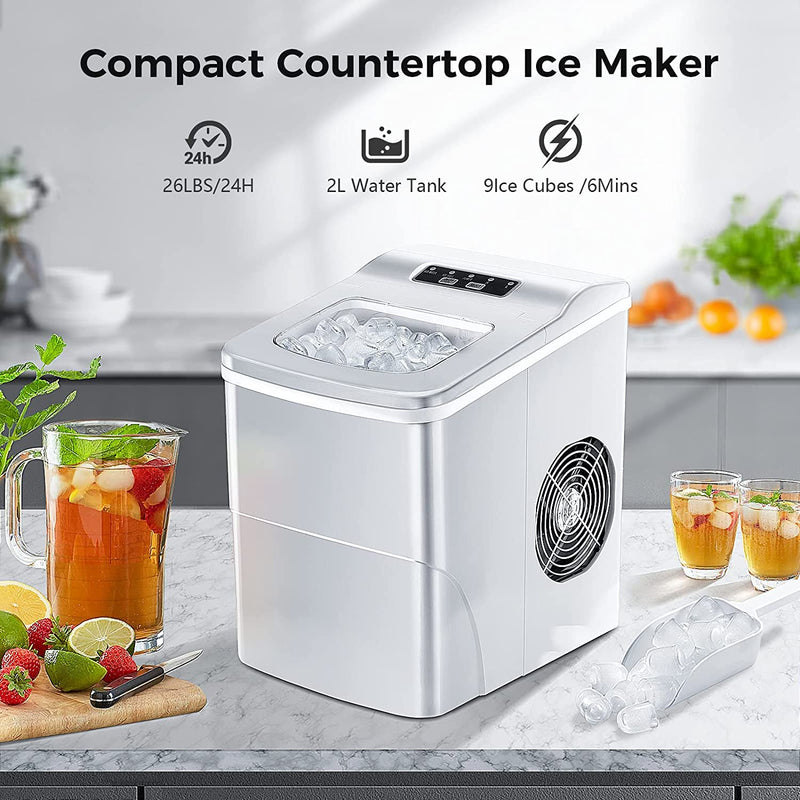 Advwin 2.2L Portable Ice Makers Countertop