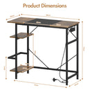 Advwin 90cm Reversible Computer Desk for Home & Office