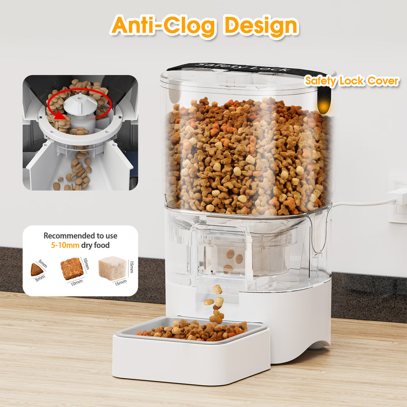 Advwin 6L Automatic Pet Feeder 5G WiFi