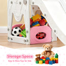 Advwin 10-in-1 Kids Slide Swing Set Indoor & Outdoor Playset