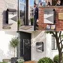 Advwin Wall Mailbox Lockable Outdoor Letter Box