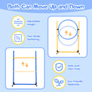 Advwin Dog Agility Equipment Obstacle Course Backyard Set