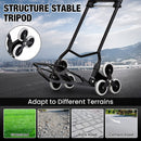 Advwin Folding Stair Climbing Trolley 6 Wheels
