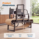 Advwin No Motor Dog Treadmill Slatmill for Large Dogs