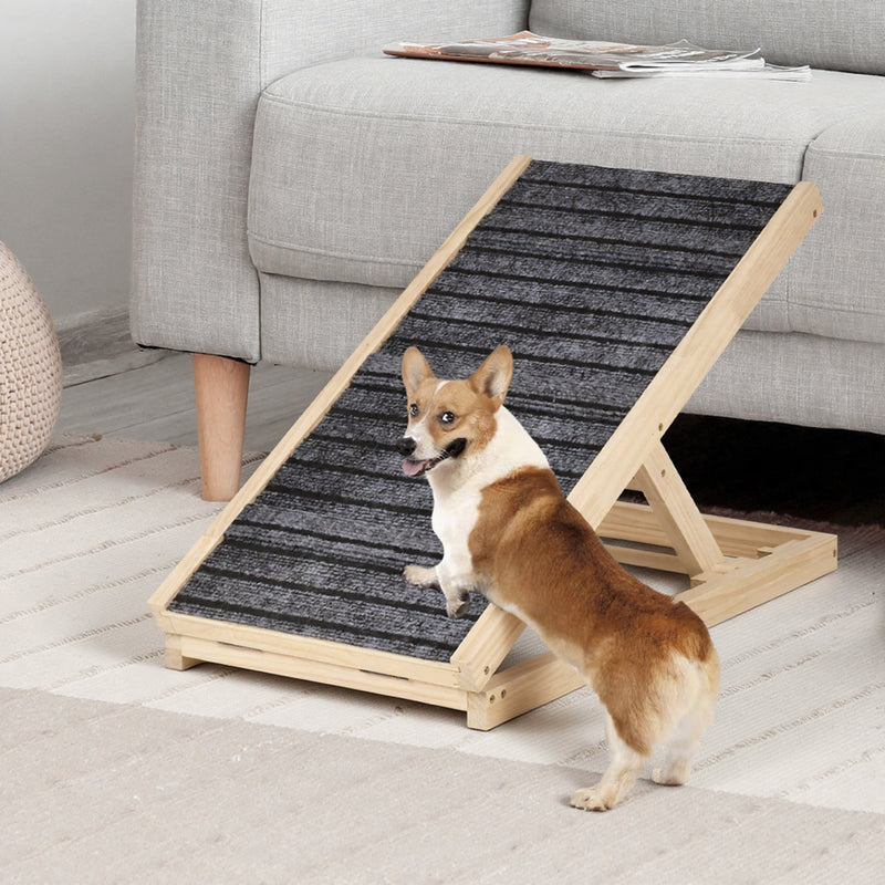 Advwin Upgraded Anti-Slip Dog Pet Ramp Foldable 70x35cm