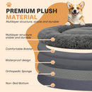 Advwin Human-Size Dog Bed 168x152x20.5cm Fits Adult and Pet