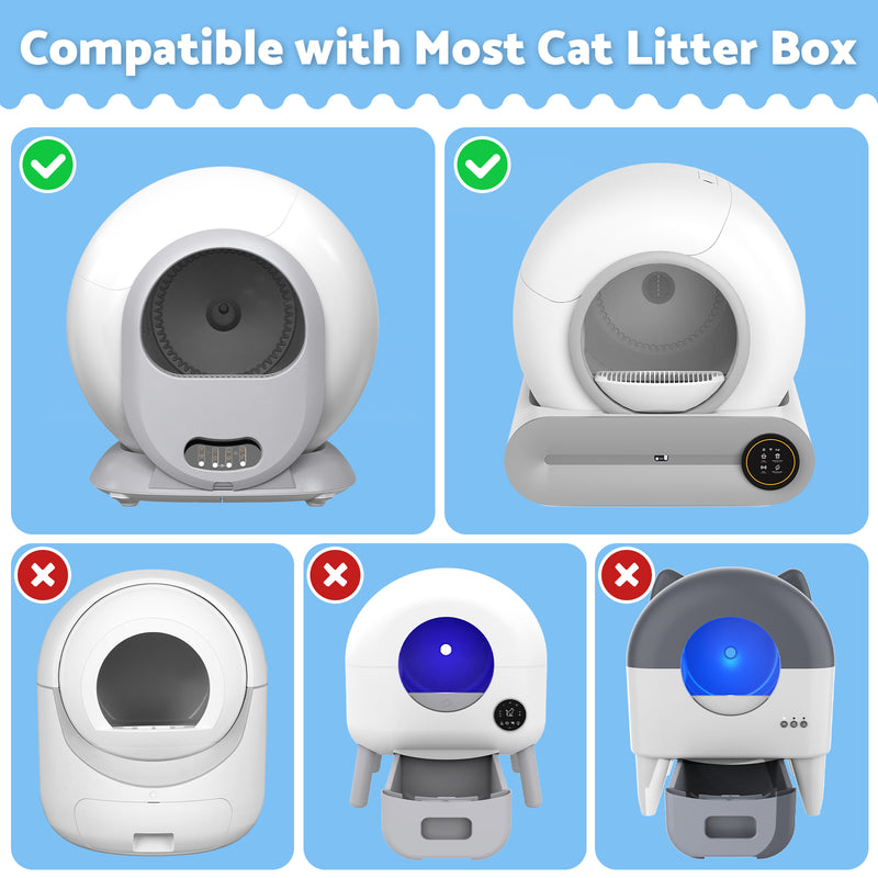 Advwin Waste Bags for Cat Litter Box 75 Count