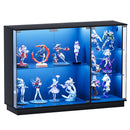 Advwin Glass Display Cabinet w/ 3-Color Sensor LED Light