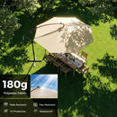 Advwin 3m Offset Hanging Cantilever Umbrella - No Base