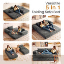 Advwin Folding Sofa Bed Convertible Floor Loveseat Sofa