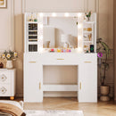 Advwin Dressing Table w/ Jewelry Storage