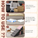 Advwin 2 in 1 High Pet Stairs with Tunnel 6 Steps